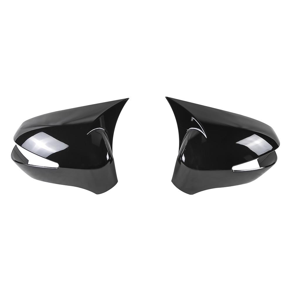 For Honda Civic 8th 2005 2006 2007-2011 ABS Car Rearview Side Mirror Cover Wing Cap Exterior Door Housing Trim Adhesive Sticker