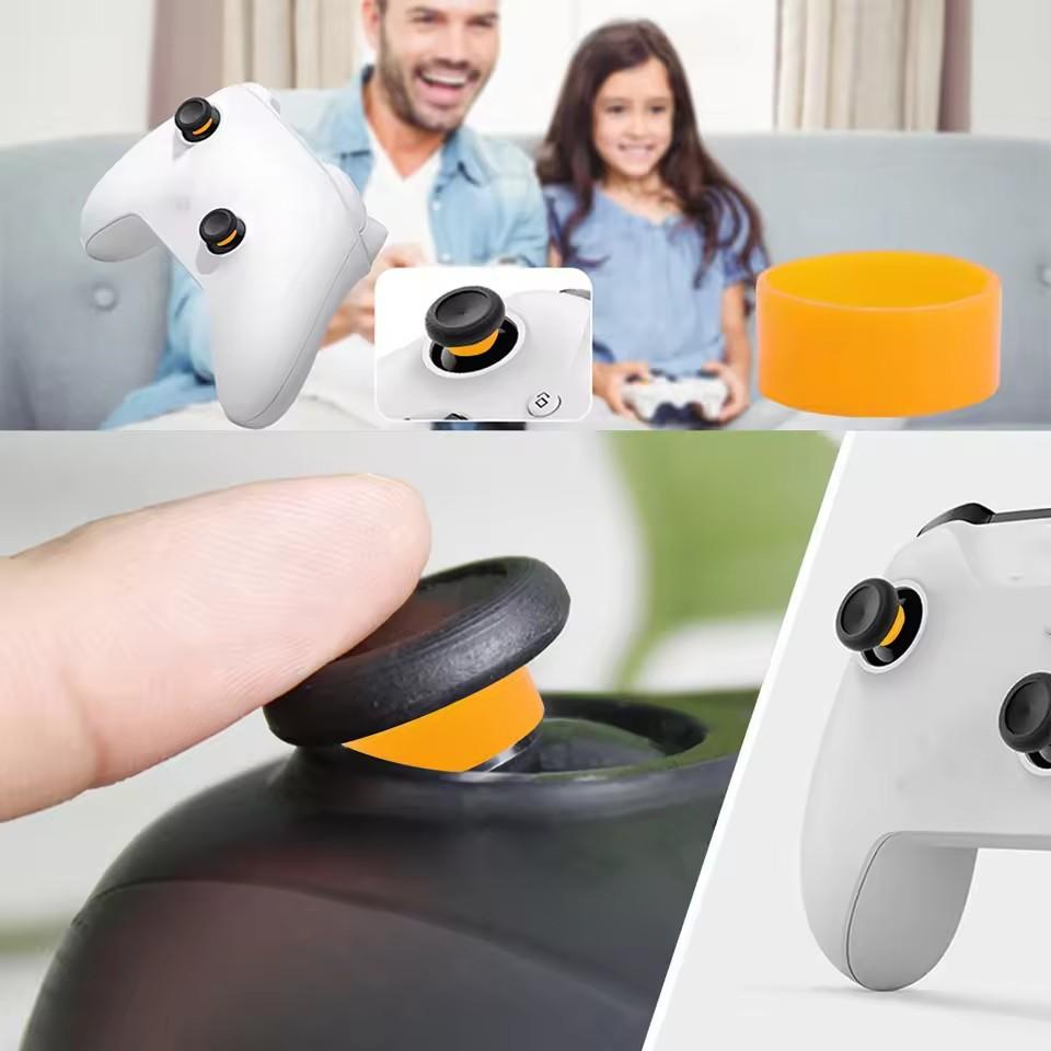 Silicone Elastic Joystick Protective Ring Invisible Game Controller for Switch 2 Pro Xbox Ps4 Ps5 Rog Ally Joystick Protectors