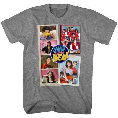 Saved By The Bell Full Color Scrapbook Cast Photos Men's T Shirt Unisex T-Shirt