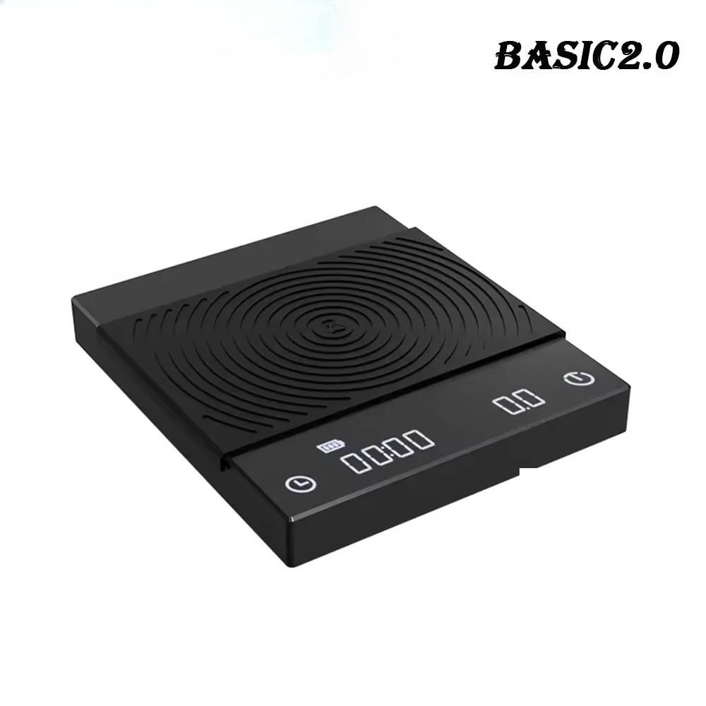 

Black Mirror Digital Coffee Food Kitchen Scale USB Light Weight Mini Digital Scale High Precision Electronic Scale