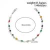 IngeSight.Z New HipHop Luxury Imitation Pearl Keychain Belt Chain Men Creative Punk Trouser Jeans Pants Chain Jewelry Accessory