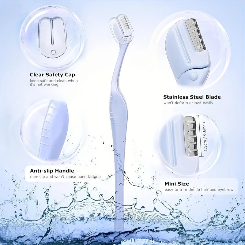 [Facial Trimmer] Mini Portable Facial Trimmer | 4pcs | Stainless - Steel | Exclusively for Women,Sensitive Skin | Beauty Tool | Women | Must - Have