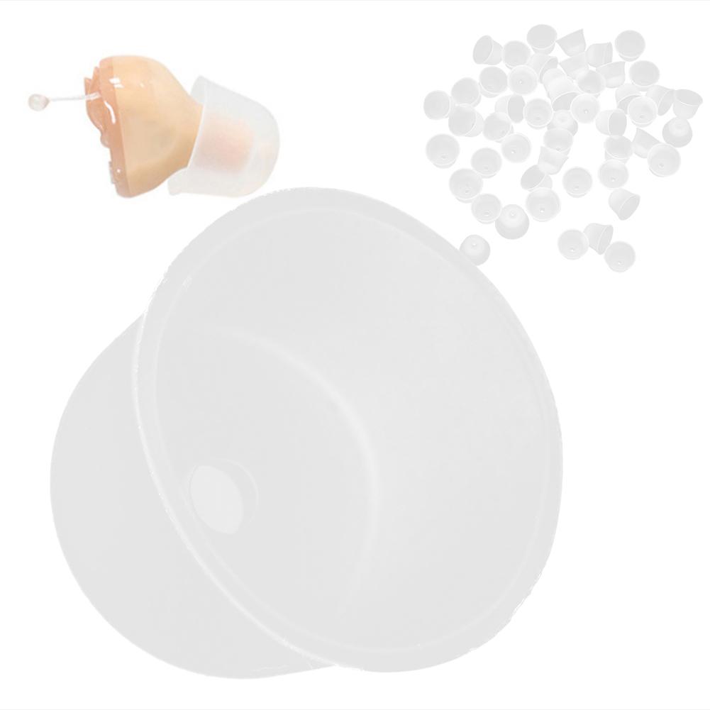 50pcs Silicone Earplugs Noise Cancelling Reusable Hearing Protection Waterproof Ear Plugs