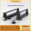 Telescopic Pull-Out Pants Rack for Wardrobe Storage