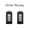 Car Remote Key Case Cover Shell For Mitsubishi Outlander ASX Pajero LANCER Sport Eclipse Cross Protective Fob Accessories