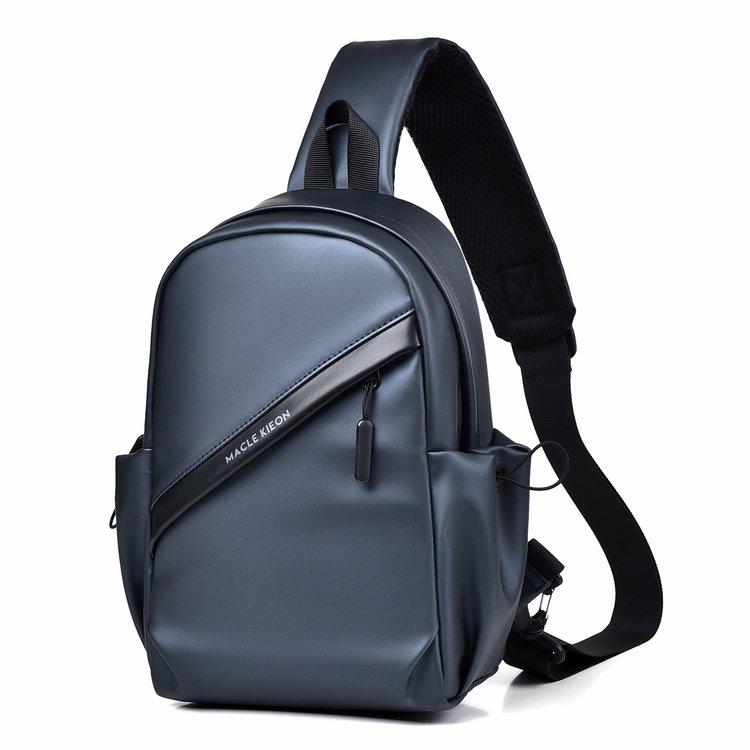 Trendy Men's Chest Sling Bag Stylish Crossbody Backpack for Daily & Outdoor Use