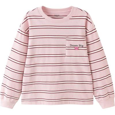 Balabala Kids' Striped Long-Sleeve T-Shirt