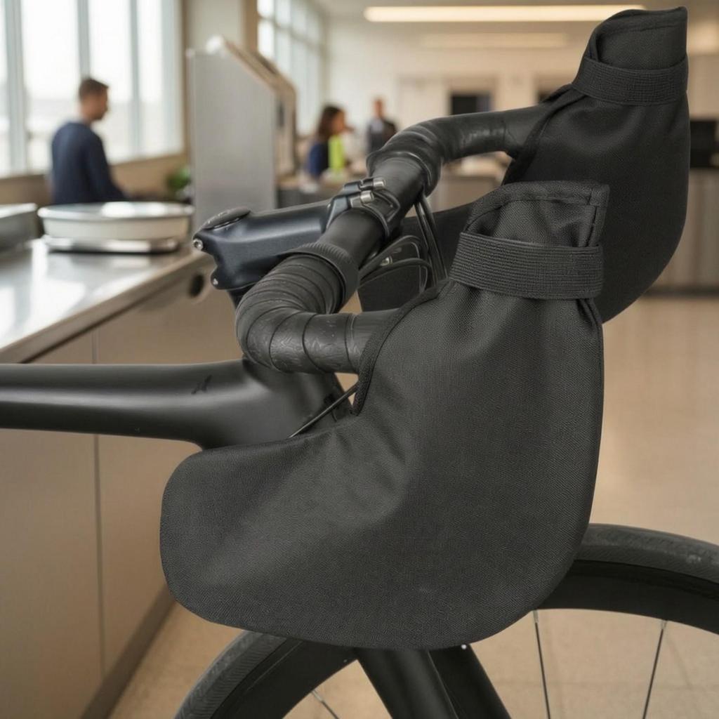 Cycle Handlebar Protection Sleeves Padded for Indoor Storage, Travel, Cyclists