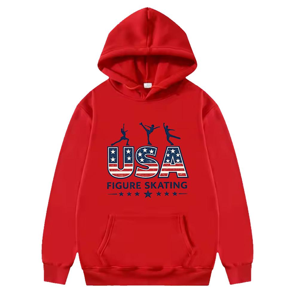 Alysa Liu 2026 Milan Olympics Figure Skating hoodie Sports Portrait Long Sleeve Sweatshirt Gift for Youth Clothe Unisex Pullover