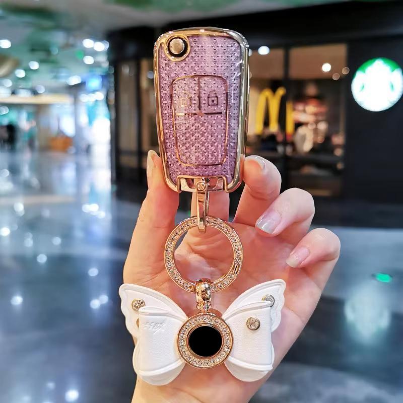 Car Key Case Cover Shell For Chevrolet Monza Cavalier Camaro Trax Sail Aveo Malibu Lova Car Key Bag Cars Accessories Key Bag