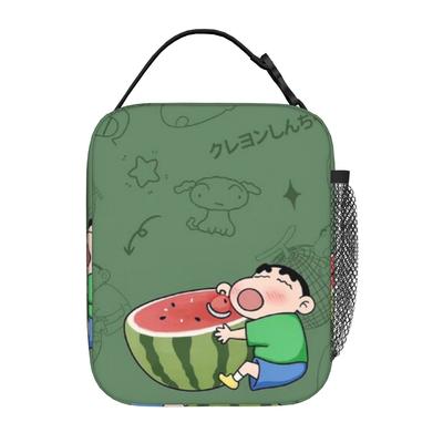 Crayon Shin-chan Meal Bag Naughty Shin Boy (20) Large Capacity Harajuku Design Daily Heat Preservation Lunch Bag