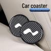Lixiang Electric Sedan Carbon Fiber Texture Heat Insulation Coaster