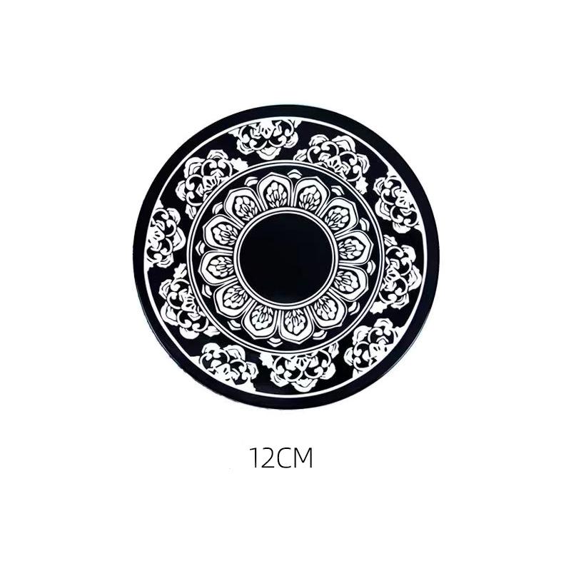 Uniwersalna Mata Antypoślizgowa do Samochodu Okrągła Wysoka Odporność na Przywieranie Podkładka do Przechowywania na Deskę Rozdzielczą Uchwyt na Telefon Komórkowy do Samochodu