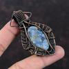 Colgante de Piedra Preciosa Pietersita Joyería Envuelta en Alambre de Cobre Colgante de Cobre Hecho a Mano Joyería de Pietersita Asombroso Colgante Envuelto en Alambre Regalo Para Madre