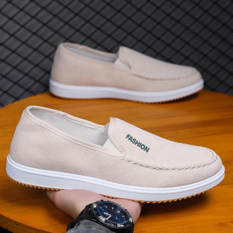 

Мужская обувь для прыжков на доске, нескользящая, британская, дышащая, взрывная, студенческая, повседневная обувь, универсальная, мужская, с одной педалью, тканевая, износостойкая 38