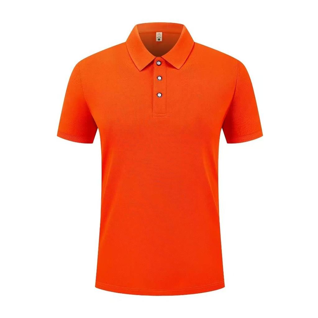 2026 Summer New Men's Fashion Casual Breathable Comfortable Polo Shirt Solid Color High Quality Short Sleeve T-shirt