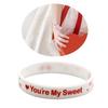 Fun Party Gifts and School Supplies Silicone Wrist Jewelry Gift for Couples