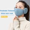 Winter 3D Cold-proof Breathable Earmuffs and Windproof Polar Fleece Riding Ear Protection Motorcycle and Bicycle Riding Mask