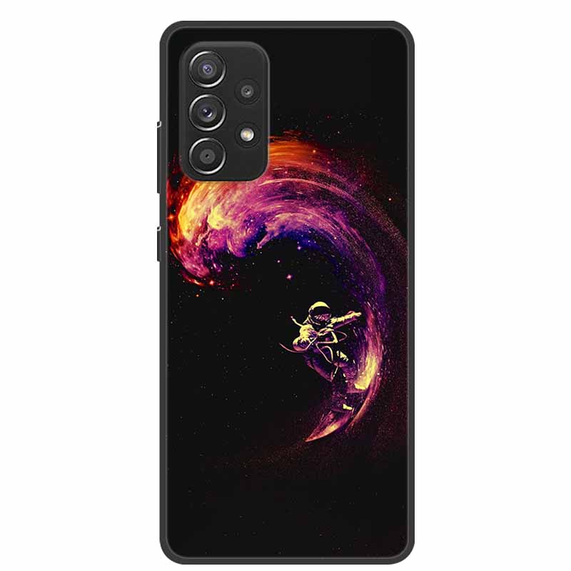 Für Coque Samsung A52s 5G Hülle Stoßfeste weiche Silikon-TPU-Rückseite für Samsung Galaxy A52s 5G Handyhüllen A52 S Niedlicher Cartoon