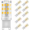 G9 LED Bulb 3W (equiv. 30W) 300 Lm Warm White 3000K, Non-dimmable – Pack of 10