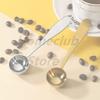 Stainless Steel Coffee Measuring Spoon Multi-functional Juice Milk Powder Tea Dessert Spoon Tableware Long Handle Stirring Spoon