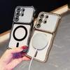 Glitter Diamond for  Plating Case for Samsung Galaxy S26 Ultra Plus Bling Camera Protector Transparent Wave Cover