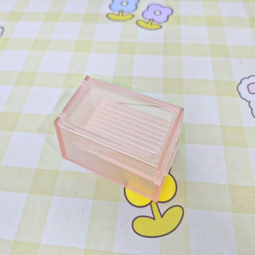 Double Layer Fuse Bead Sorting Storage Box Anti-Clog Perler Bead Channel Dispenser Box DIY