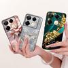 Für Infinix Note 40 40X 5G Hülle X6852 Neue Schmetterlingsbemalte Abdeckung Weiche Silikonhülle Für Infinix Note 40 Pro Plus Note40 X Hülle