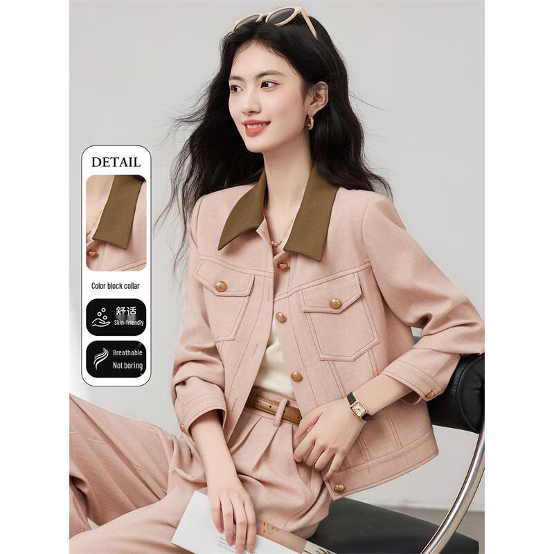 

Женская короткая куртка в корейском стиле XL