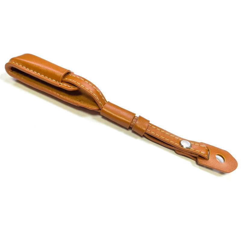 PU Leather Camera Wrist Strap with Anti-Lost Gimbal Lanyard and Accessories for Mirrorless DSLR