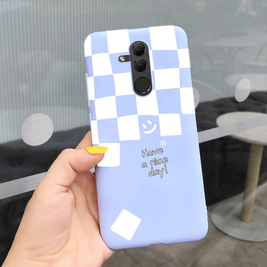 For Huawei Mate 20 Lite Case SNE-AL00 SNE-LX1 Cute Art Painted Cover Shockproof Phone Cases For Huawei Mate 20 Lite Coque Bumper