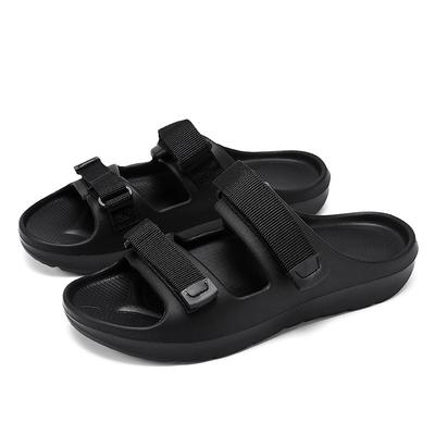 Couple's Summer Thick Soled Adjustable Slippers, Plus Size Men's and Women's Sports Slippers, Beach Slippers