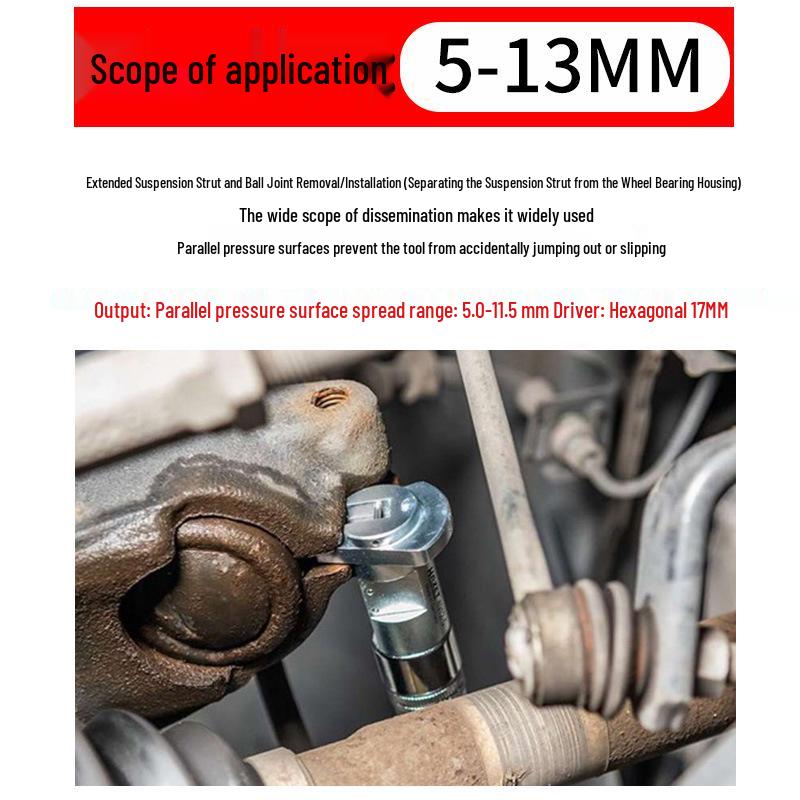 Labor-Saving Auto Repair Suspension Separator Tool for Shock Absorber, Steering Knuckle, Ball Joint, and Control Arm Disassembly
