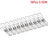 10/20/40Pcs Clothespin Clips 5cm 6cm Stainless Steel Clips Washing Bedspread Hang Metal Home Storage Tool Laundry Clothes Pins