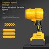 Turbo Jet Blower,Leaf Blower, Violent Turbo Fan, Brushless Pure Copper Motor,Car Drying, Handheld Snow Blower,Cordless Turbo Power Air Duster