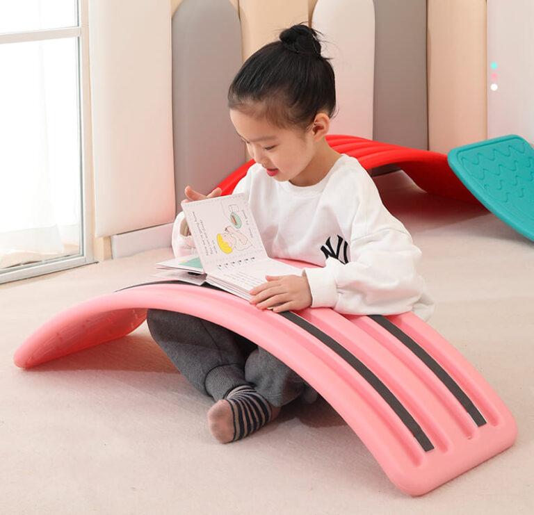 Balance board Children's wobble board balance trainer balance game balancing beam Wobble orange