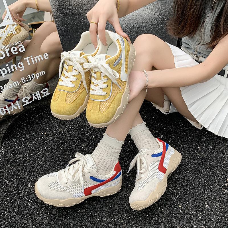 Super Fire Classic German Training Shoes Women's 2025 Summer Fashion Comfortable Breathable Mesh Forrest Gump Shoes Student Sports and Leisure Shoes