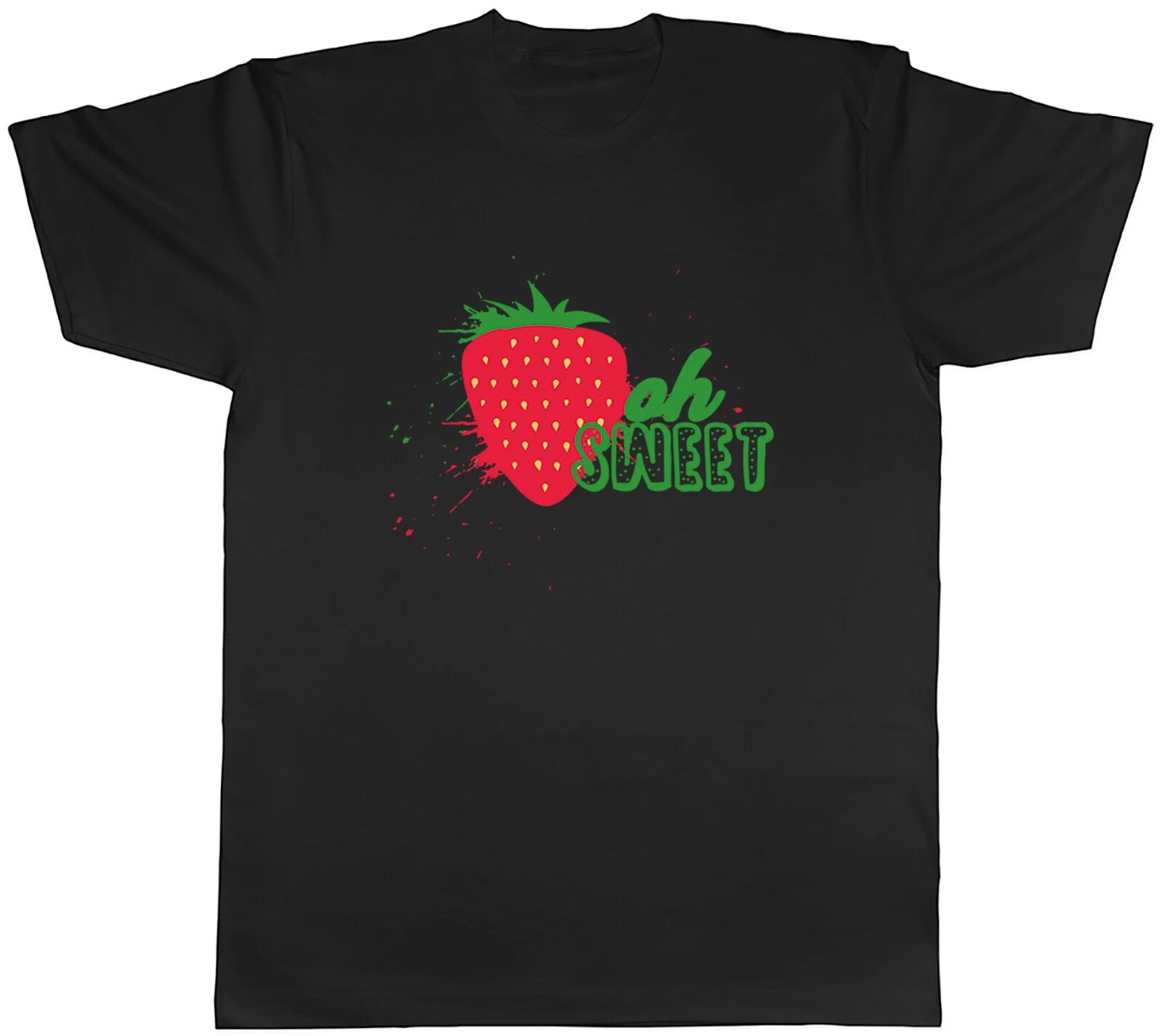 Strawberry Summer Mens T-Shirt Sweet Fruit Farm Picking Unisex Tee Gift XXXL