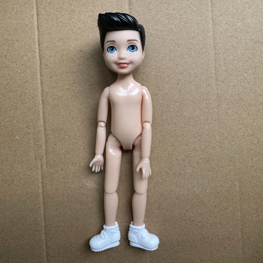 13cm Mini Kelly 5-Zoll Kleine Jungen Mädchen Teenager Schwestern Brüder Dunkle Normale Haut Nackter Körper Reborn Bjd 1/12 Spielzeug für Kinder