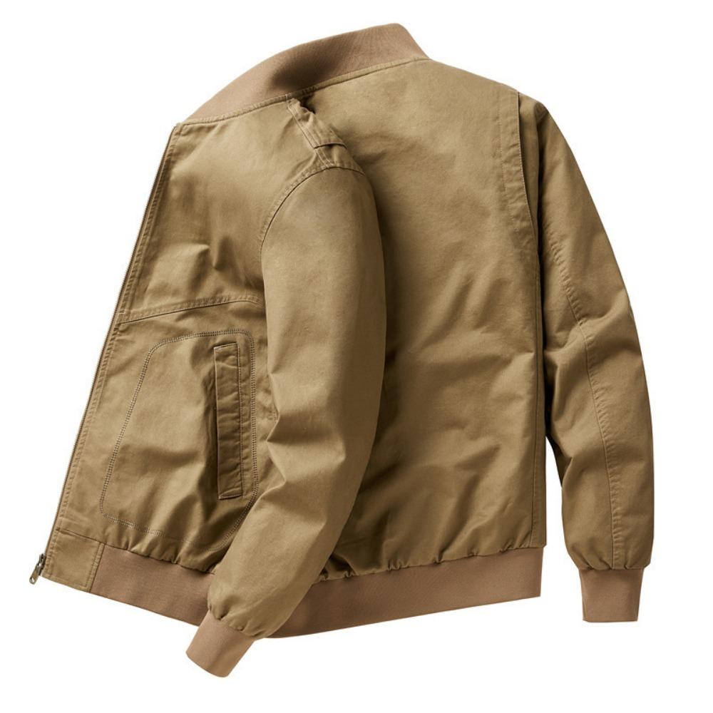 2025 Men's Autumn and Winter Bomber Flight Jackets Windproof Pilot Jacket Casual Motorcycle Baseball Coat for MEN