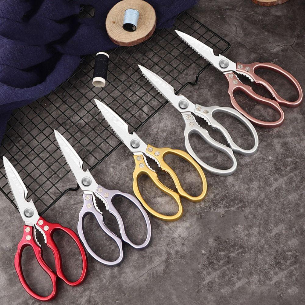 

Stainless Steel Chicken Bone Scissors SK5 Kitchen Shears Multifunctional Kitchen Scissors Seafood серебряный