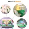 Time Piece Calendar 2026 Desk Calendar With Led Light 3D Tear-Away Calendar Paper Carving Art Memo Pad Notepad Gift Christmas