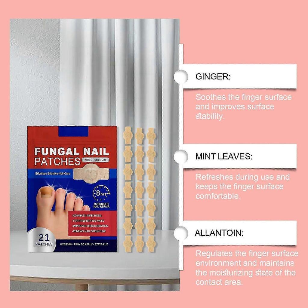 Ximonth Nail Care Patches Gently Soften The Keratin Layer Of Rotten Nails And Provide Moisturizing And Softening Care