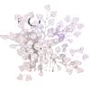 Bridal Tiara Handmade Crystal Pearl Head Flower Korean Pearl Hair Comb Wedding Hair Accessories