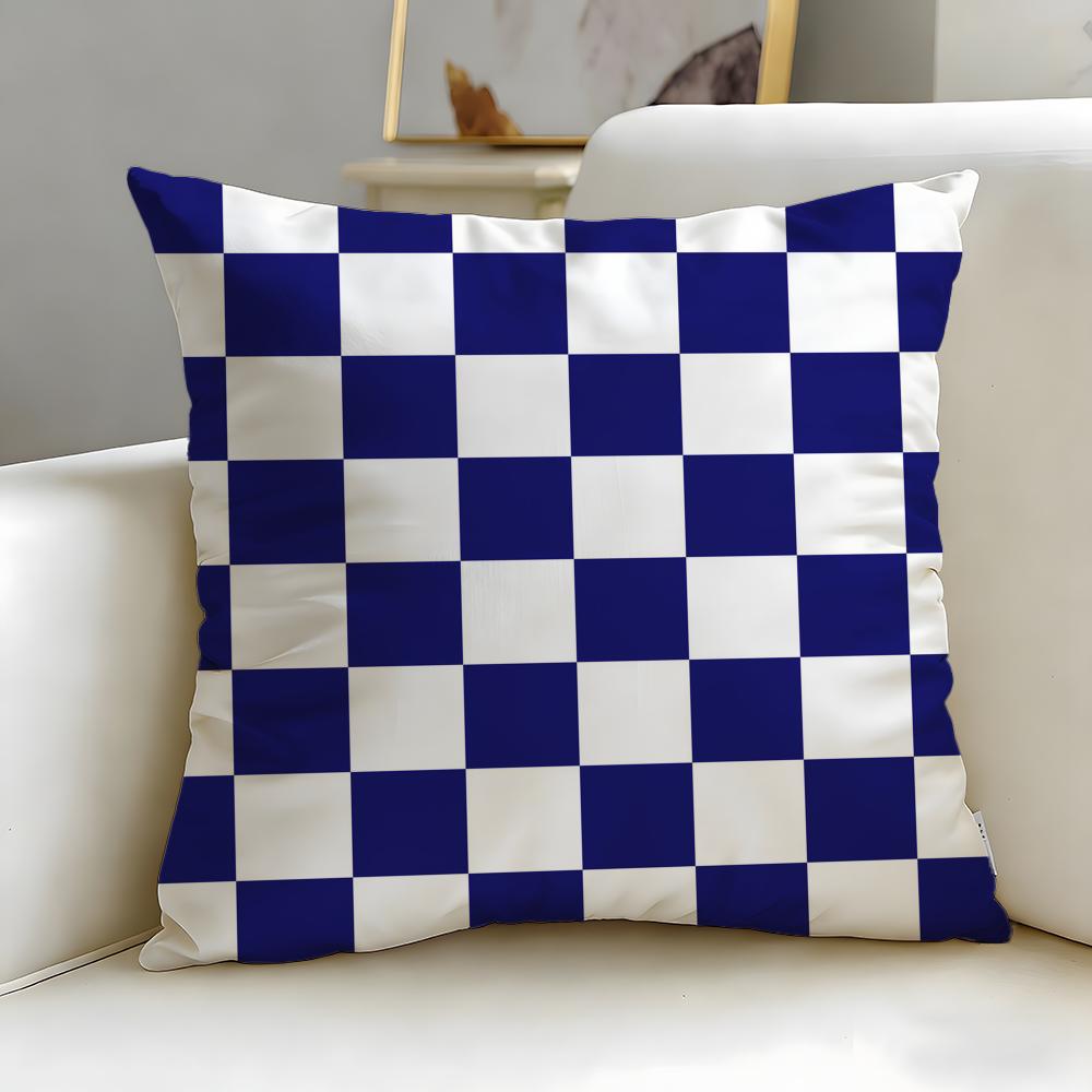 Cute Texture Cushion Cover Soft EasyWash Pillow Case Versatile for Couch Bed Travel and Office