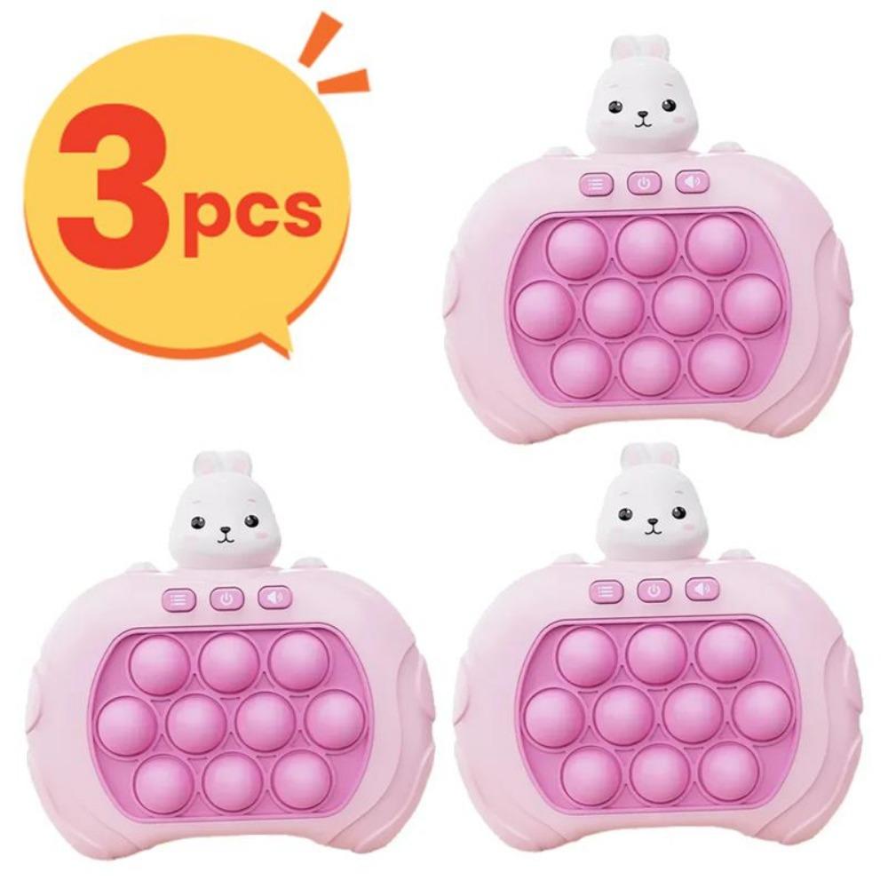 

Нові Легкі Іграшки-Непосиди Швидка Гра з Бульбашками Пуш Машина з Мультяшною Веселою Антистресовою Сенсорною Грою для Дітей Іграшка для Зняття Стресу