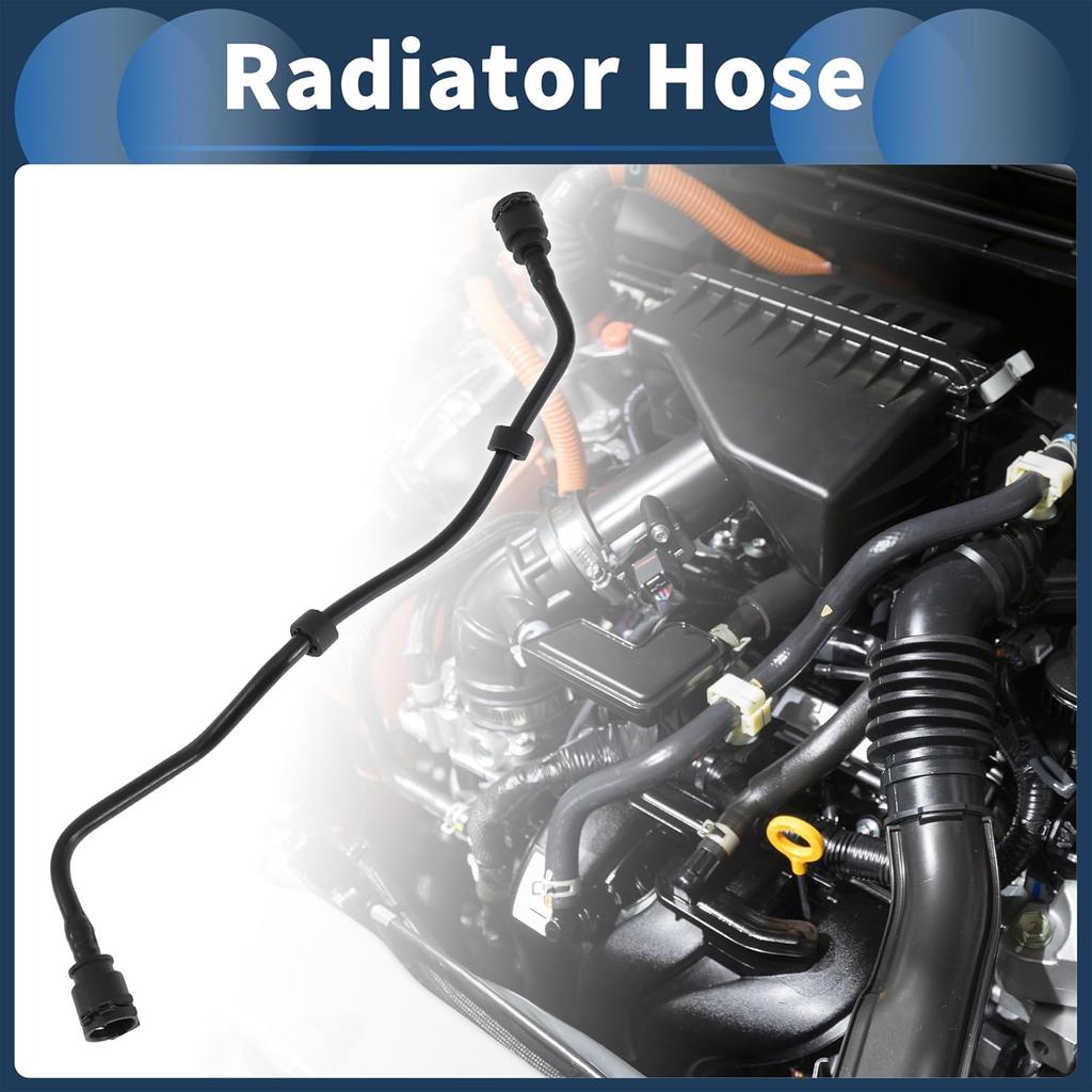 Radiator Hose Heater Hose No.17128602668 for BMW M550i XDrive 4.4L 2018-2019 Black Plastic 1 Pc Cooler Cooling Water Pipe Good Sealing