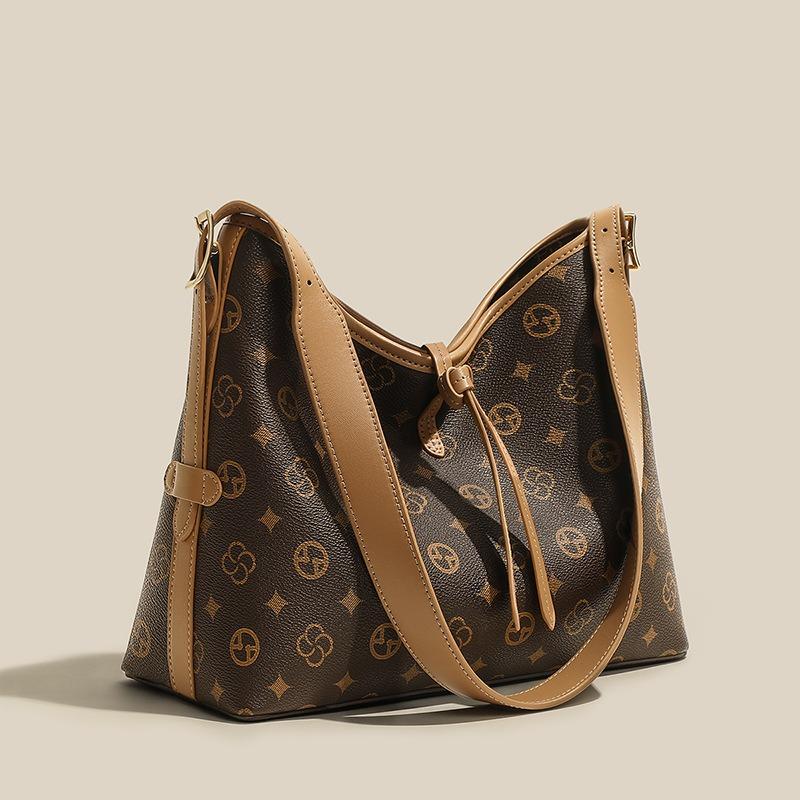 Tasche Damen neue hochwertige strukturierte Damen-Taschen Nische exquisite Mode leichter Luxus Druck Pendler Einzel Schulter Damen
