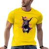 Plague Doc T-Shirt for a boy anime clothes black t shirts for