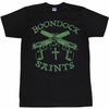Boondock Saints Waffen und Rosenkranz T-Shirt